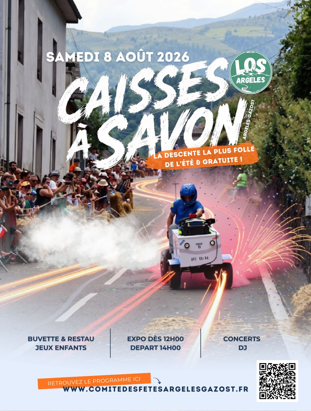 Caisse à savon ARGELES-GAZOST 2026 - 8 aout